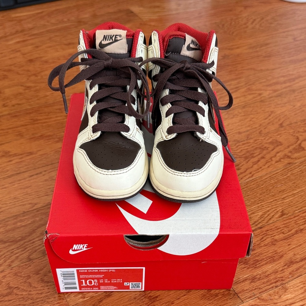 Nike Kids Dunk High-Top Sneakers